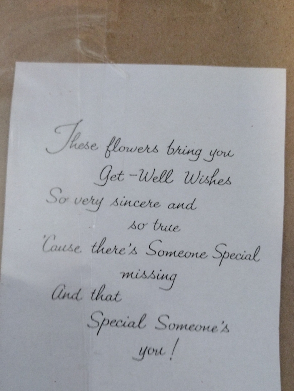 Cheer-Up Note Floral Custom Notepad - Picture 2 of 2